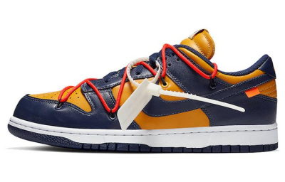 Off-White x Nike Dunk Low LTHR OW