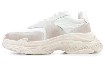 Balenciaga Triple S White Ecru