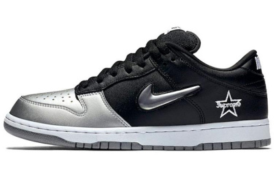 Supreme x Nike Dunk SB Metallic Silver
