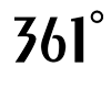 361°