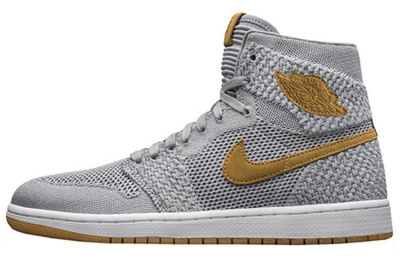 Jordan Air Jordan 1 Retro High Flyknit Wolf Grey