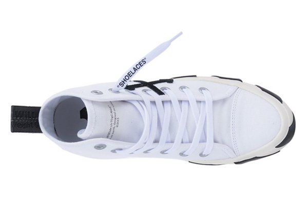 OFF-WHITE Vulcanized mid Top