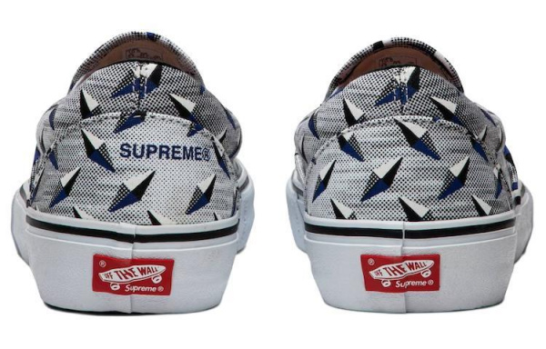 Supreme x Vans slip-on Diamond Plate Collection
