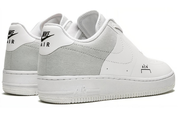 A-COLD-WALL* x Nike Air Force 1 White