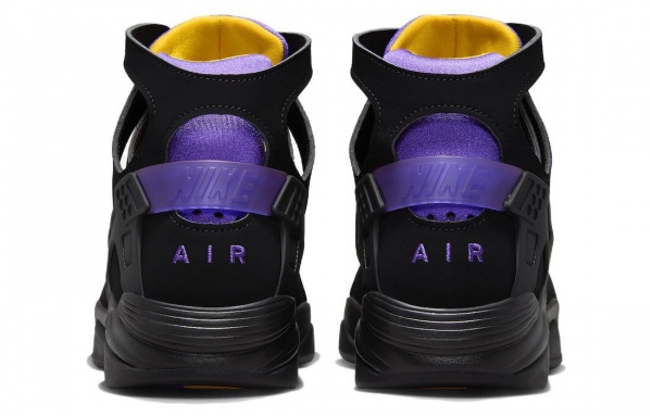 Nike Air Flight Huarache "Black and Varsity Purple"