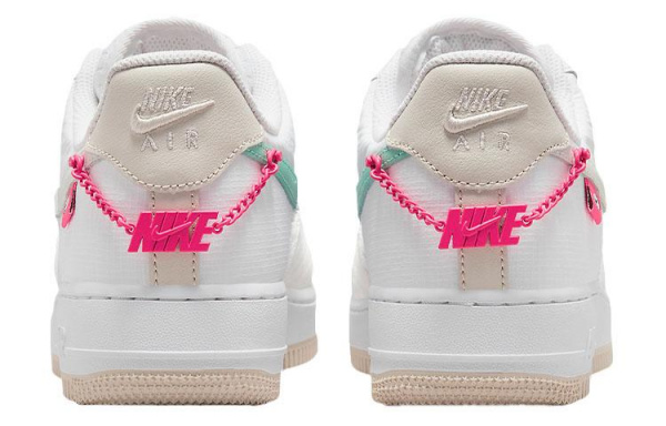 Nike Air Force 1 Low pink bling