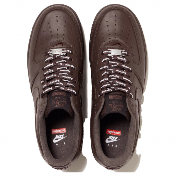 Supreme x Nike Air Force 1 Low "Baroque Brown"