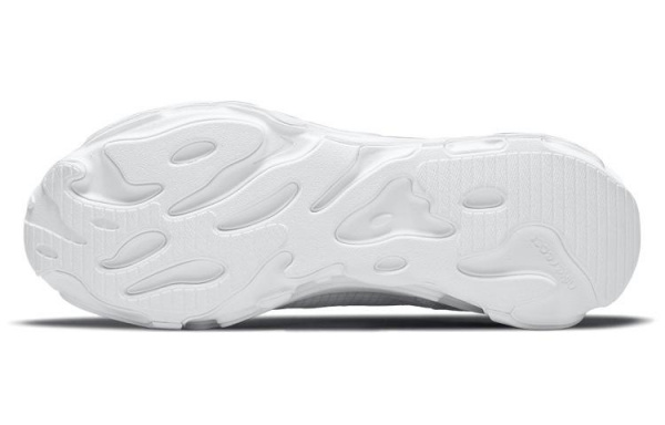 Nike React Live "triple white"