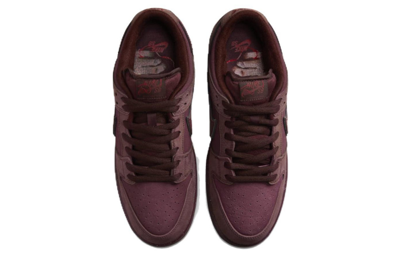 Nike Dunk SB "Burgundy Crush" Valentines "love found"