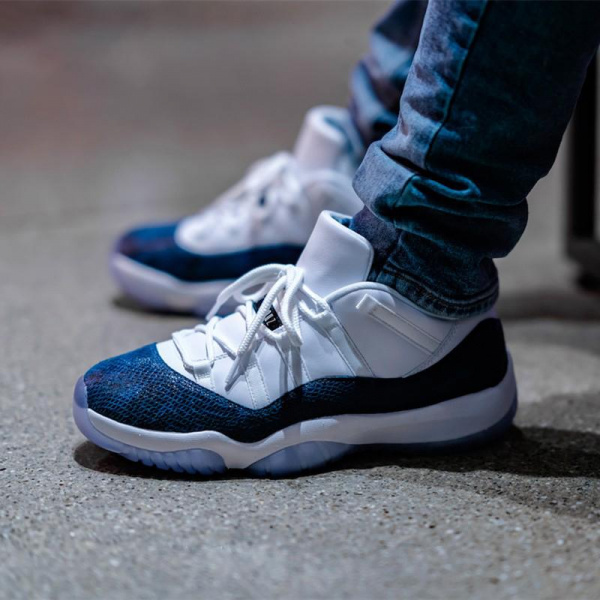 Jordan Air Jordan 11 navy snakeskin 2019