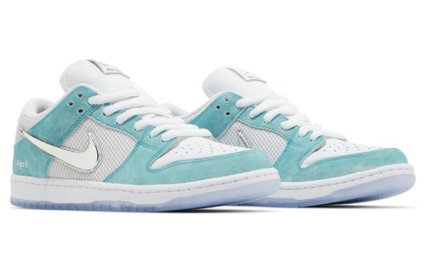 APRIL SKATEBOARDS x Nike Dunk SB "White and Multi-Color"